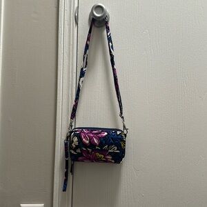 Vera Bradley All In One Crossbody- African Violet